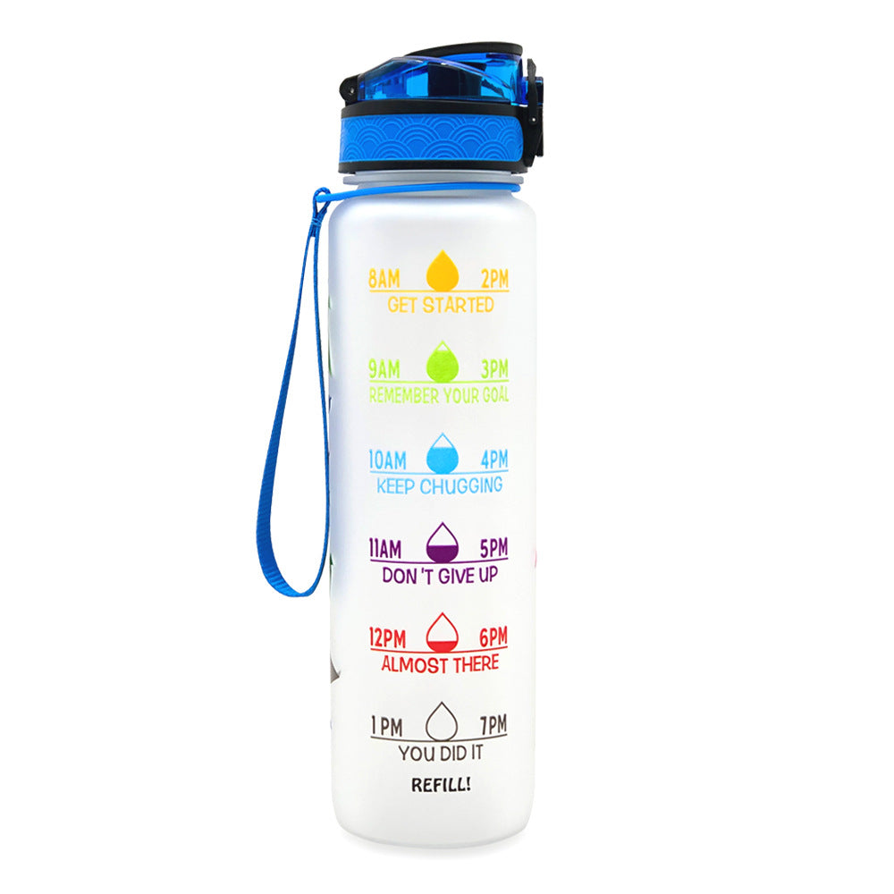 Track & Thrive Motivational Fitness Bottle