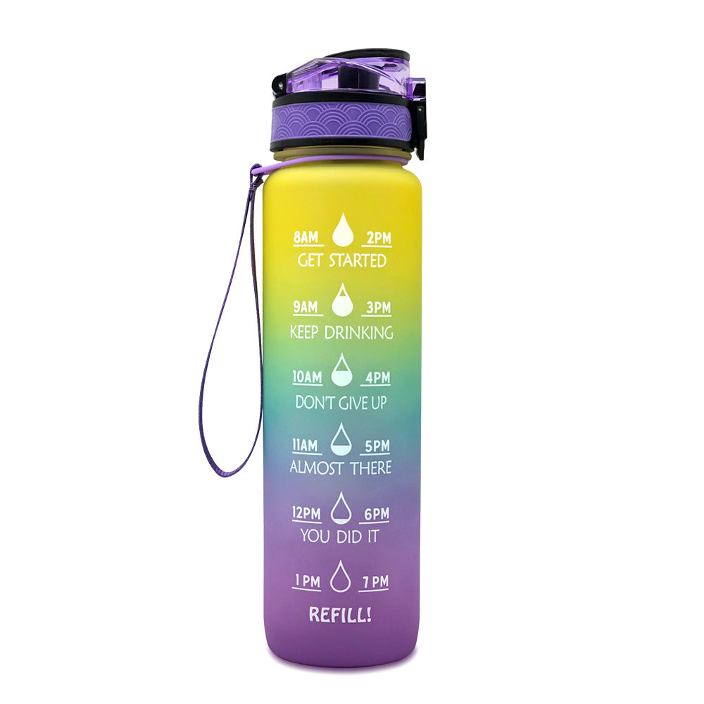 Track & Thrive Motivational Fitness Bottle