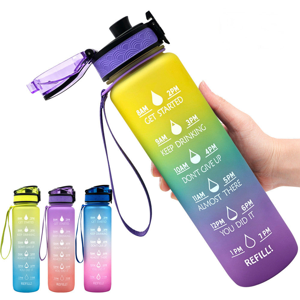 Track & Thrive Motivational Fitness Bottle