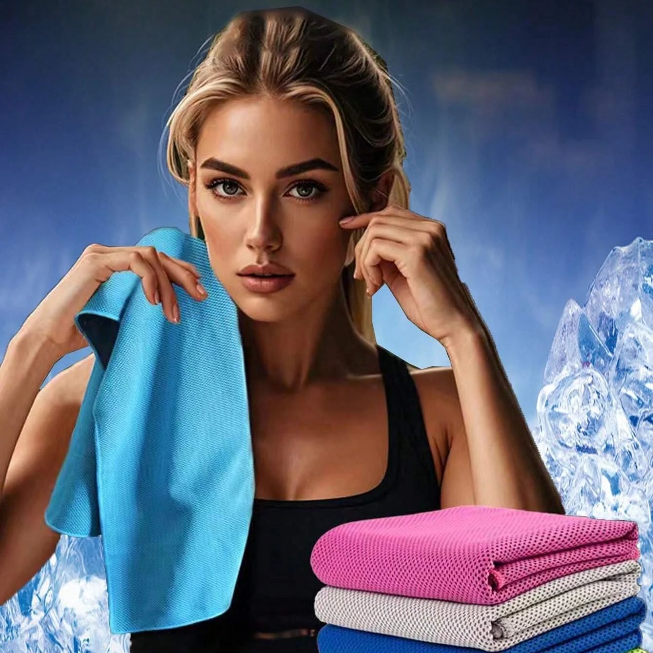 Refresh & Recover Instant Cooling Gym Towel