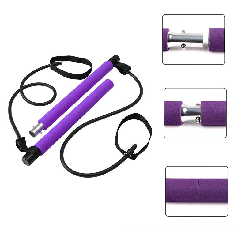 Total Body Pilates Bar for Home Workouts
