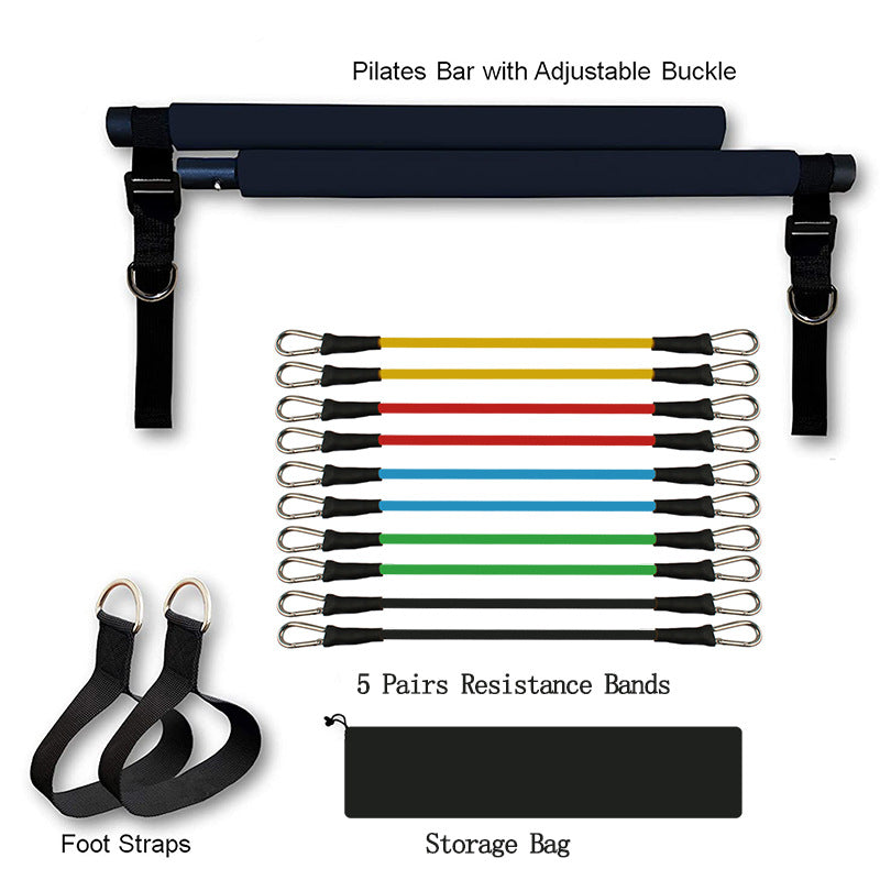 Total Body Pilates Bar for Home Workouts