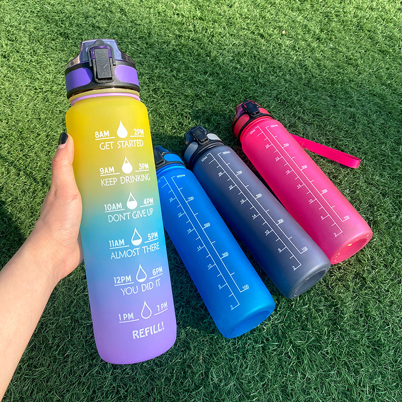 Track & Thrive Motivational Fitness Bottle