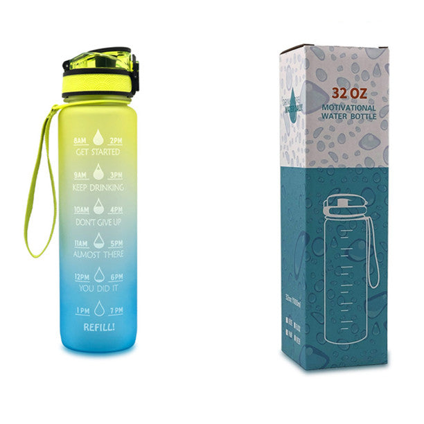 Track & Thrive Motivational Fitness Bottle