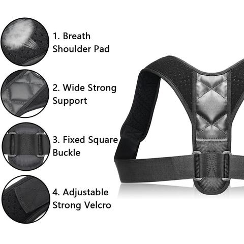 Posture Mate Adjustable Support Strap for Everyday Comfort