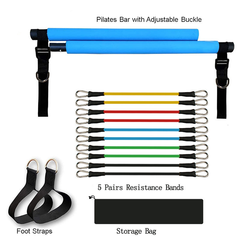 Total Body Pilates Bar for Home Workouts